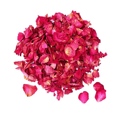 1 paquet de 150g de pétales de roses séchées