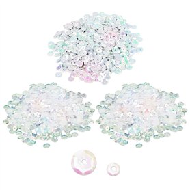 ZGDEIWGF Lot de 5400 paillettes à coudre pour vêtements