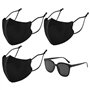 ZGDEIWGF 3 Masques En Coton