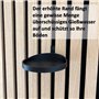 js3dmanufaktur Lot de 2 plateaux pour plantes Support de plantes Anneau de plante Pot de fleurs Plante pour mur Panneaux acousti