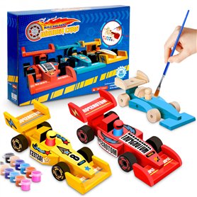 Jesustree Voiture de Course Bricolage pour Enfant