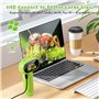 Weinsamkeit Microscope pour Enfants, 1000x Microscope Portable avec Ecran 2.0 IPS, Mini Microscope Numérique avec Caméra pour En