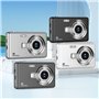 Appareil Photo Numérique,Appareil Photo Compact HD 1080P avec Carte de 64 Go,Appareil Photo 8X Zoom Numérique Rechargeable Appar