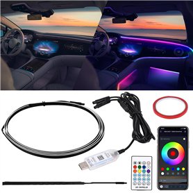 Weinsamkeit Bande LED Voiture Interieur