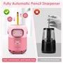 Vankarr Taille-crayon automatique enfants