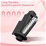 Taille-crayon électrique, Vankarr Taille-crayon automatique enfants, 2000mAh USB Rechargeable Taille-crayon électrique pour cray
