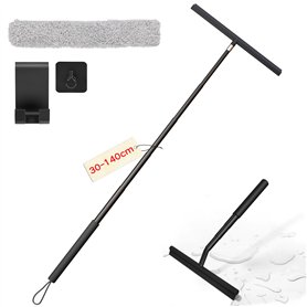 Gaethra Raclette de Douche 30-140cm Réglable