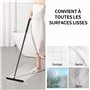 Gaethra Raclette de Douche 30-140cm Réglable, Raclette Salle de Bain Douche avec Deux Crochets, Poignée en Métal Antidérapante, 