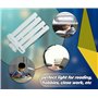 ARSUK Ampoule fluorescente de remplacement 27 W, ampoule de lumière du jour standard, lumière du soleil naturelle à utiliser ave