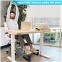 VFANDV Repose-Pieds de Bureau, Repose-Pieds Réglable en Hauteur Repose-Pieds Ergonomique Repose-Pieds, Antidérapant avec Fonctio
