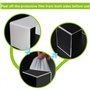 VFANDV 8 Pièces Présentoir en Acrylique Transparent, Présentoir Support Multifonction 4 Tailles pour Cupcakes Desserts Cosmétiqu