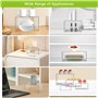 VFANDV 8 Pièces Présentoir en Acrylique Transparent, Présentoir Support Multifonction 4 Tailles pour Cupcakes Desserts Cosmétiqu