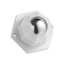 VFANDV 16 Pièces Roulettes pour Meubles, 360° Roulettes Pivotantes Auto-Adhésives Petite Roulettes à Billes pour Meubles Roulett