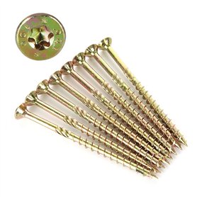 GOYADA Lot de 50 Vis à Bois Torx M6 x 100mm
