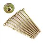 GOYADA Lot de 50 Vis à Bois Torx M6 x 100mm