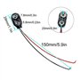 10 Pièces Connecteurs à Clip de Batterie 9 V Clip Support de Batterie avec Câble de Connexion de 15 cm pour Blocs 9V Pince à cli