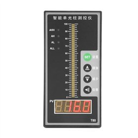 T80 AC220V Affichage de colonne lumineuse 4-20mA Transmetteur de niveau de pression intelligent Contorller Transmission