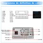Autoradio 1 din Android 13 Universel Voiture Modèles Écran de 10.6 Pouces Supporte GPS Carplay Android Auto WiFi 4G Bluetooth FM
