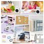 15 Rouleaux Papier thermique pour appareils photo instantanés pour enfants 57mm x 29mm,Bobine carte bancaire thermique,Sans Encr