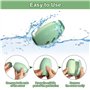 prota 2 Pièces Rouleau à Peluches Réutilisable Rouleau Poils Animaux, Rouleaux à Peluches en Gel Lavable Lint Remover, Poils d'a
