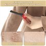 prota Reusable Sticky Roller 2 Pièces Enjoy Lint Roller, Rouleau Anti Peluches Portable avec Brosse d'Épilation Cachée, Profitez