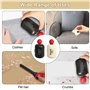 prota Reusable Sticky Roller 2 Pièces Enjoy Lint Roller, Rouleau Anti Peluches Portable avec Brosse d'Épilation Cachée, Profitez