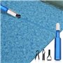 Fulenyi Truelle de soudage, niveleur de ponçage de sol en PVC, outils de construction de sol en PVC ergonomique, fournitures ind