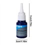 Dissolvant de colle UV | Dissolvant professionnel de 20 ml, dissolvant d'adhésif sûr, enlève en toute sécurité les autocollants,
