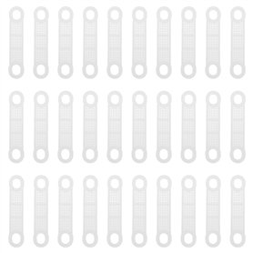 BESTonZON 100 pcs Anti-dérapant Ruban adhésif Cintre Silicone Grip Ruban Transparent Cintre poignées Bandes Placard Accessoires