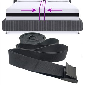 Imnbest Cale de Matelas | Porte-Matelas | Pont de lit | Pont de lit | Relie Deux Matelas à Une Grande Surface de Couchage | Régl