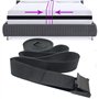 Imnbest Cale de Matelas | Porte-Matelas | Pont de lit | Pont de lit | Relie Deux Matelas à Une Grande Surface de Couchage | Régl