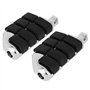 EBTOOLS pour repose pied 1 paire de pédales de moto en aluminium