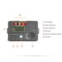 Akozon Digital Tester mesureur de résistance à la Terre Ohmmètre UT521 0~2000Ω 0~200V Mesureur de résistance à la Terre megohmme