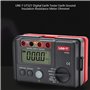 Akozon Digital Tester mesureur de résistance à la Terre Ohmmètre UT521 0~2000Ω 0~200V Mesureur de résistance à la Terre megohmme
