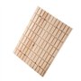 TOPINCN Pets Griffes Griffoir Lapin En Bois Hamster écureuil Play Jouet Scratch Cage Outil Du Pont De Meulage Ornement Fournitur