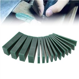 15 PCS 4/6/8/21/23mm Épaisseur Vert Sculpture Cire Morceau
