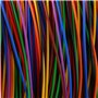 Walfront Bobine de Câble Électronique 30AWG - 250m Fil de Cuivre Étamé 0.55mm - Isolant PVC - Pour Soudure PCB, Carte Mère, Écra