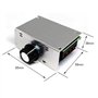 Régulateur de Tension AC 4000 W Régulateur de Vitesse pour Moteur électrique variateur 220 V, régulateur Vitesse Moteur 220 V po