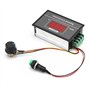 DC 6-60V 12V 24V 36V 48V 30A PWM Contrôleur de Vitesse Réglable du Moteur avec Interrupteur d'Arrêt de Démarrage Régulateur Sans
