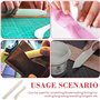 Zerodis Plioir en Os Outil à Plier Le Papier Plieur à Papier en Os Outils pour Créations en Papier