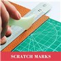 Zerodis Plioir en Os Outil à Plier Le Papier Plieur à Papier en Os Outils pour Créations en Papier