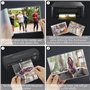 Lot de 150 pochettes de plastification thermique, pochettes de protection photo, transparentes, pour la famille, le studio photo