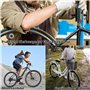 Clé à rayons de vélo, outil de serrage pour rayons de vélo, 6 tailles, calibre 10-15, pour réparation de rayons de vélo, centrag