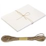 Lot de 27 feuilles de papier vergé 300 g/m² - Format A4 - 28