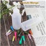 Set de flacons applicateurs, aiguilles multi-usages pour le bricolage, flacons à presser pour la peinture, 4 flacons applicateur