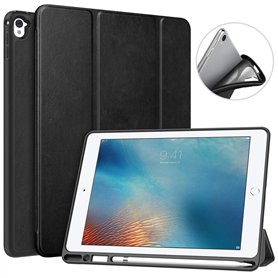 MoKo Etui pour Apple iPad Pro 9.7 Pouces 2016 Tablette - Etui à Apple Pencil Portefeuille Mince Léger Smart Shell Stand Housse a