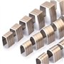 FTVOGUE 18 pcs En Acier Allié Universel En Cuir Artisanat Trou Trou Cutter Creux Gaufrage Punch Set Kit DIY En Cuir Poinçonnage 