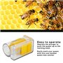 Reine Abeille marqueur Bouteille, Abeille Reine Marquage Catcher en Plastique, Accessoire pour Outil Apiculteur en Peluche Plong