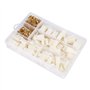 380pcs Connecteur de Fil Automatique 2 3 4 6 Broche 2.8mm Mâle Femelle Connecteur de Fil Électrique Terminal pour Voiture Moto