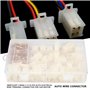 380pcs Connecteur de Fil Automatique 2 3 4 6 Broche 2.8mm Mâle Femelle Connecteur de Fil Électrique Terminal pour Voiture Moto